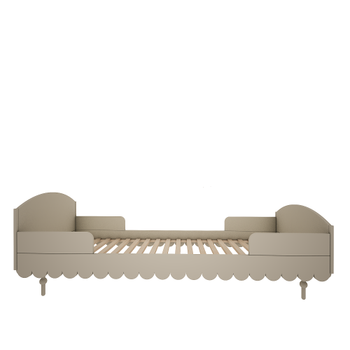 WOOD LUCK DESIGN - BABUSHKA Łóżko 90x200 Oliwka