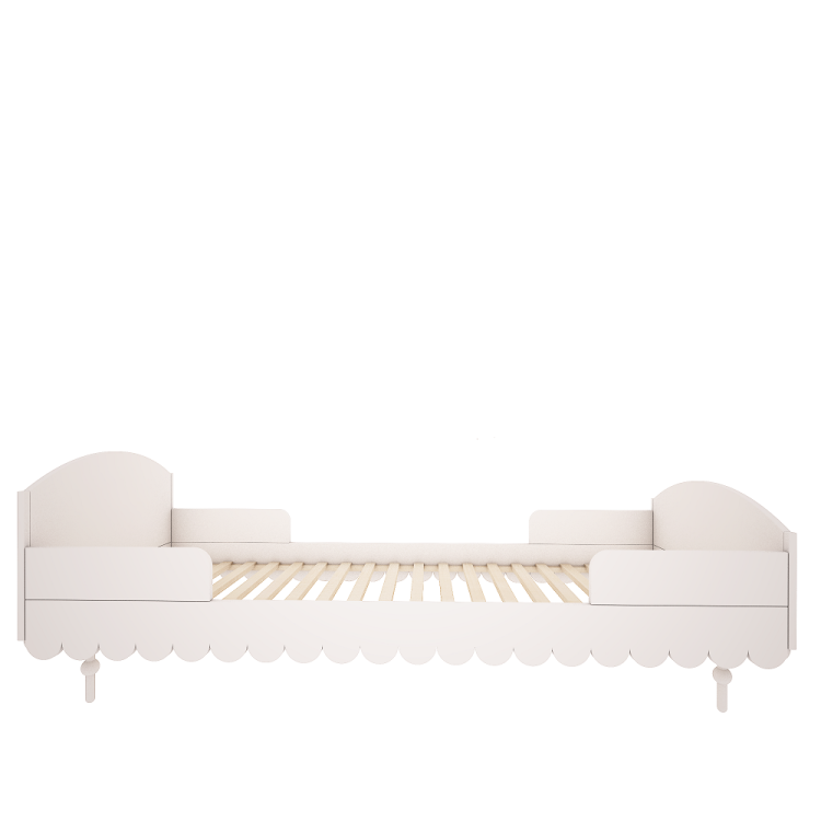 WOOD LUCK DESIGN - BABUSHKA Łóżko 90x200 Biały