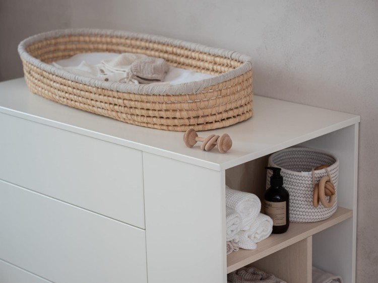 WOOD LUCK DESIGN - BASIC Komoda Biały