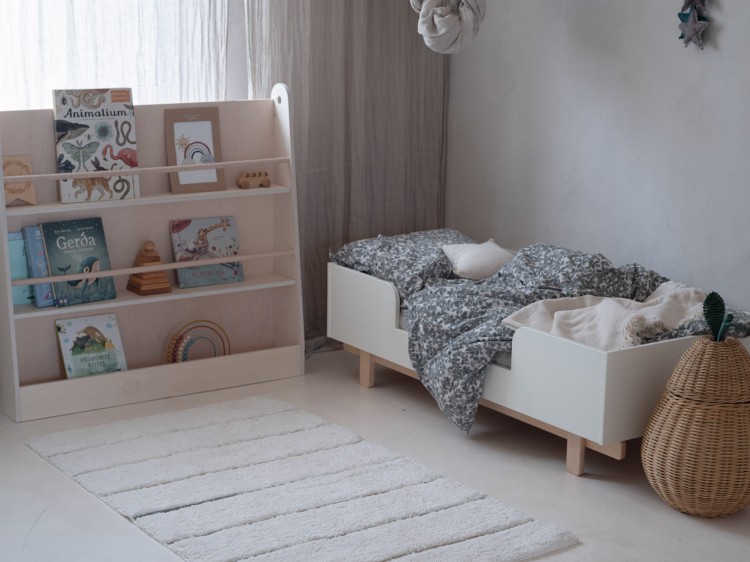 WOOD LUCK DESIGN - BASIC Łóżko 70x140 Biały