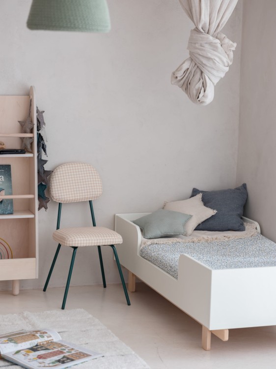 WOOD LUCK DESIGN - BASIC Łóżko 70x140 Biały