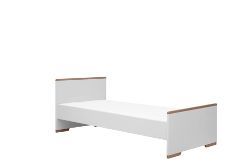 PINIO - SNAP Łóżko 90x200 Białe