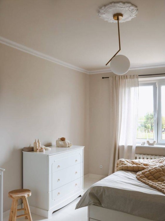 BELLAMY - Royal timeless white komoda 3-szufladowa