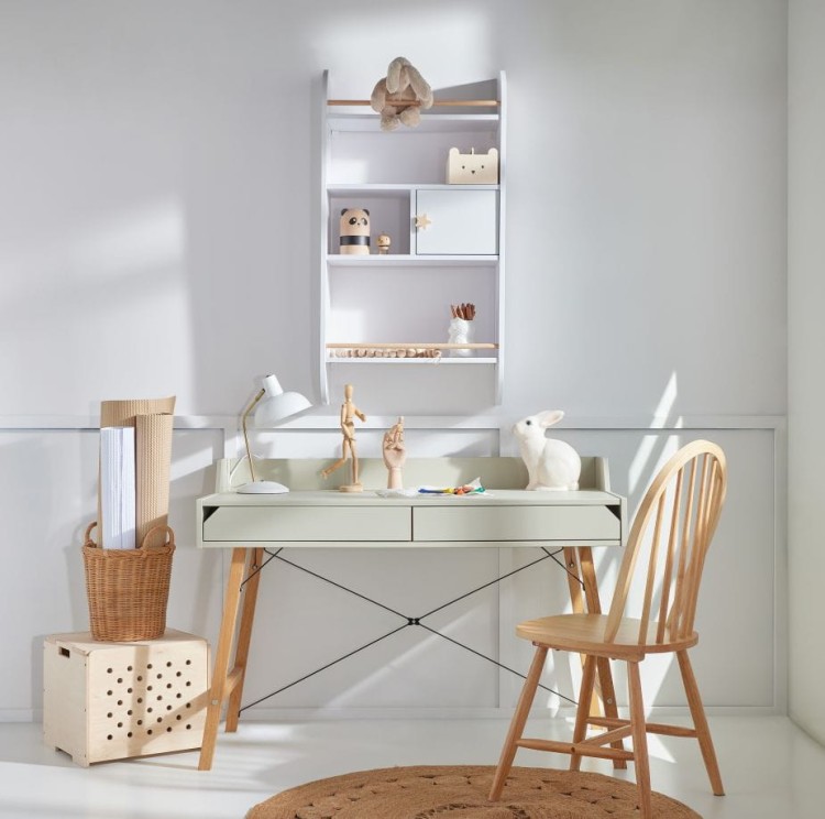 BELLAMY - LOTTA sage biurko