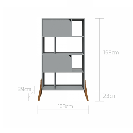 BELLAMY - LOTTA GRAY Regał