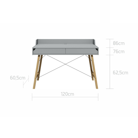 BELLAMY - LOTTA GRAY Biurko