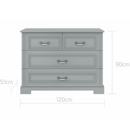 BELLAMY - Ines Szary Biurko