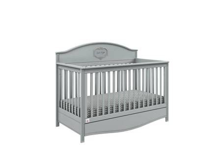 BELLAMY - Good Night GREY Łóżeczko 140x70 z funkcją sofy