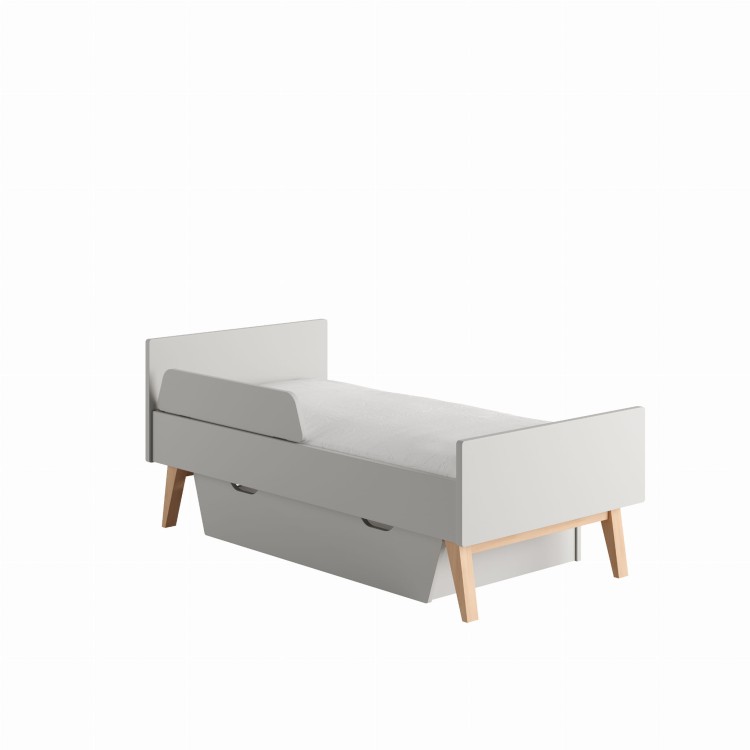 PINIO - SWING Łóżeczko - tapczanik 140x70 Szary