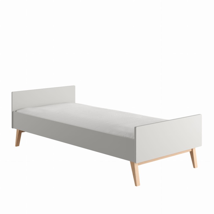 PINIO - SWING Łóżko 200x90 Szary