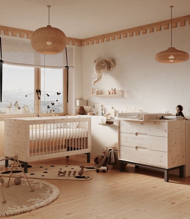 PINIO - MILOO Półka wisząca Szampański