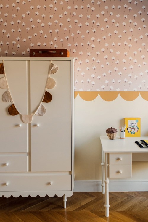 WOOD LUCK DESIGN - BABUSHKA Biurko Białe