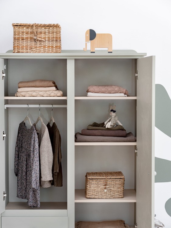 WOOD LUCK DESIGN - BABUSHKA Szafa Oliwka