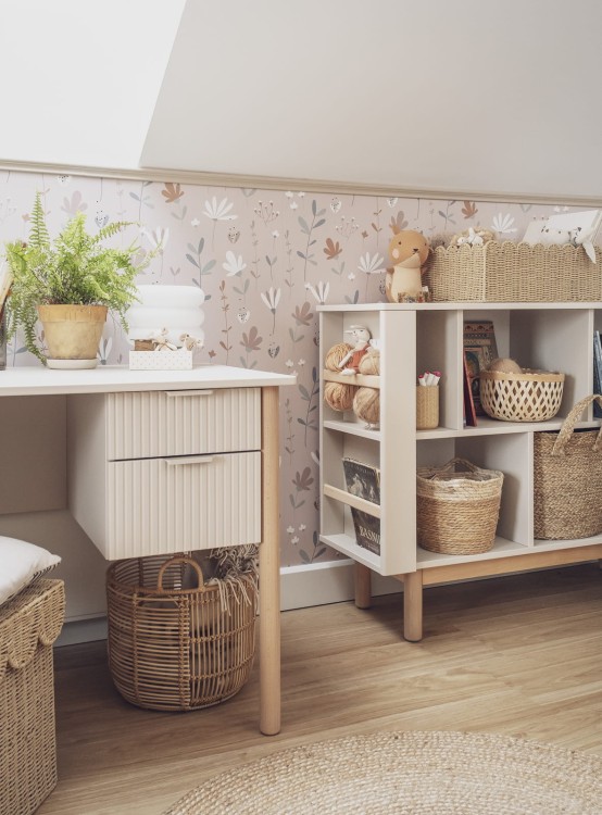 PINIO - MILOO Biurko Biały