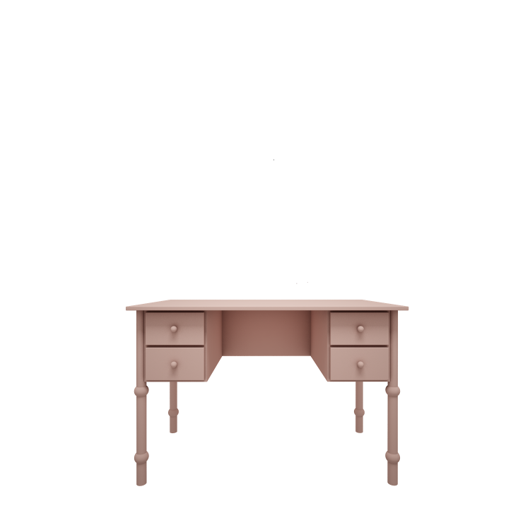 WOOD LUCK DESIGN - BABUSHKA Biurko Róż