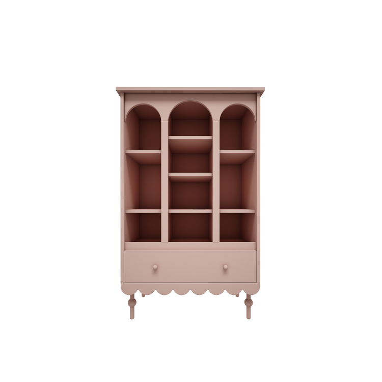 WOOD LUCK DESIGN - BABUSHKA Regał Róż