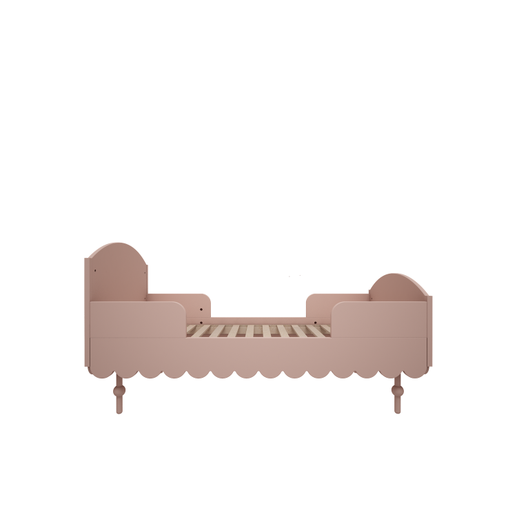 WOOD LUCK DESIGN - BABUSHKA Łóżko 70x140 Róż