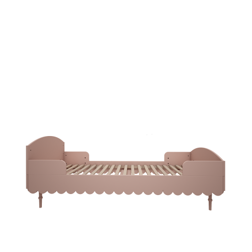 WOOD LUCK DESIGN - BABUSHKA Łóżko 90x200 Róż