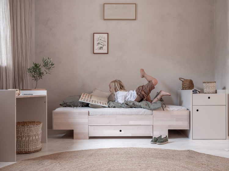 WOOD LUCK DESIGN - SMART Łóżeczko