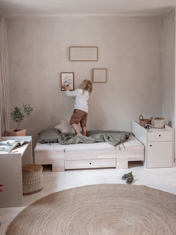 WOOD LUCK DESIGN - SMART Łóżeczko