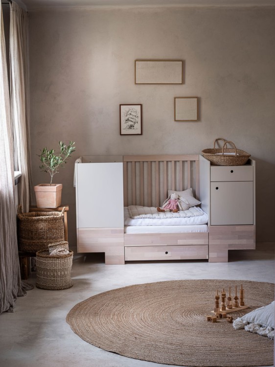 WOOD LUCK DESIGN - SMART Łóżeczko