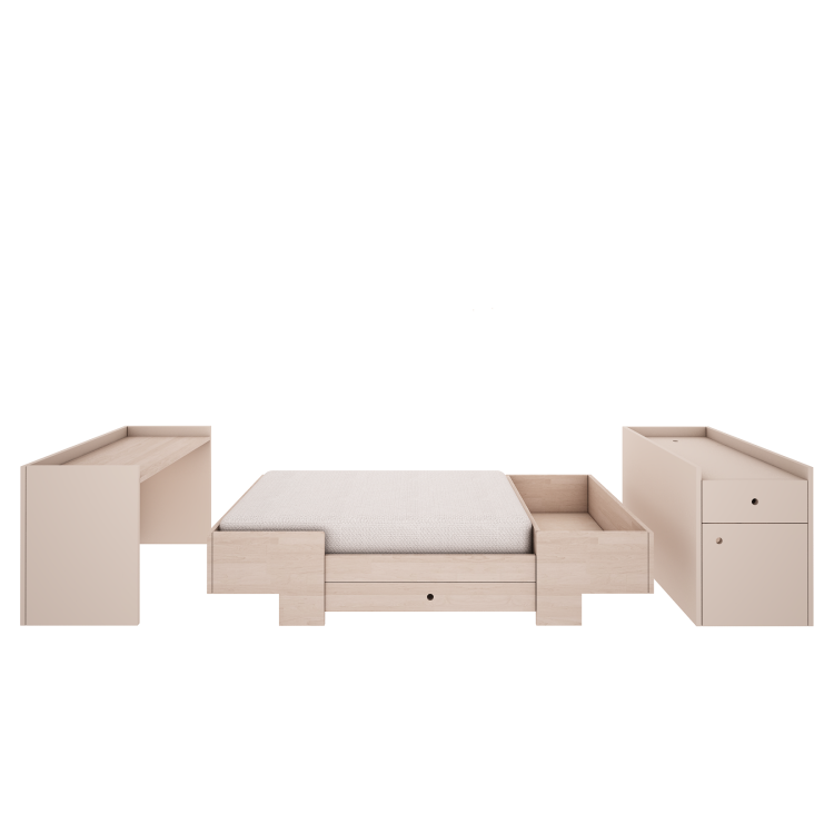 WOOD LUCK DESIGN - SMART Łóżeczko