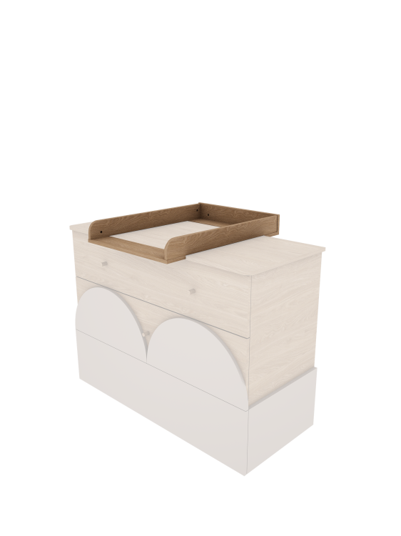 WOOD LUCK DESIGN - BLOOM Przewijak