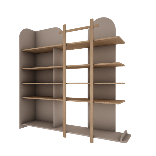 WOOD LUCK DESIGN - BLOOM Regał