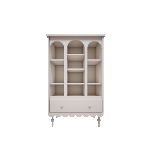 WOOD LUCK DESIGN - BABUSHKA Regał Biały