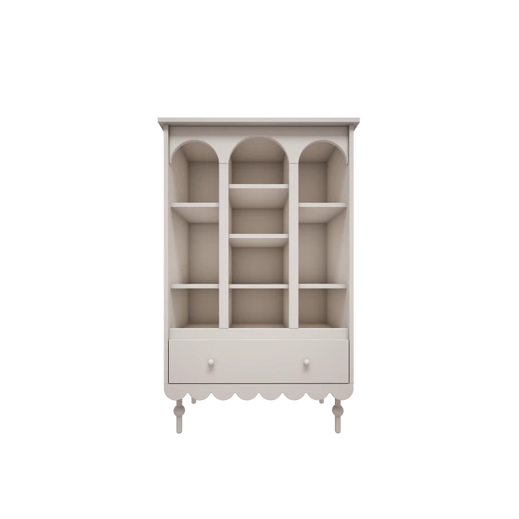 WOOD LUCK DESIGN - BABUSHKA Regał Biały