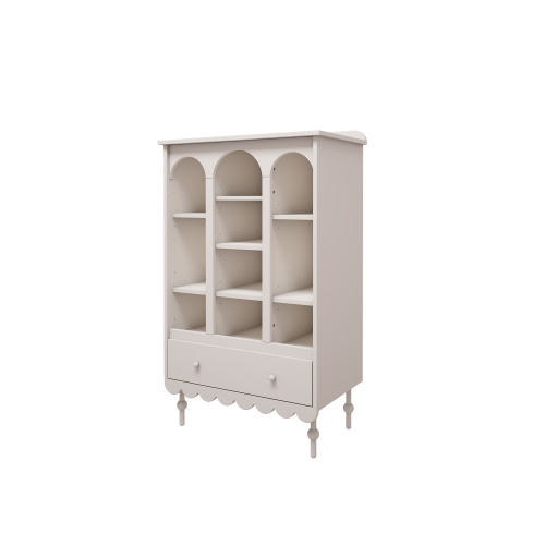 WOOD LUCK DESIGN - BABUSHKA Regał Biały