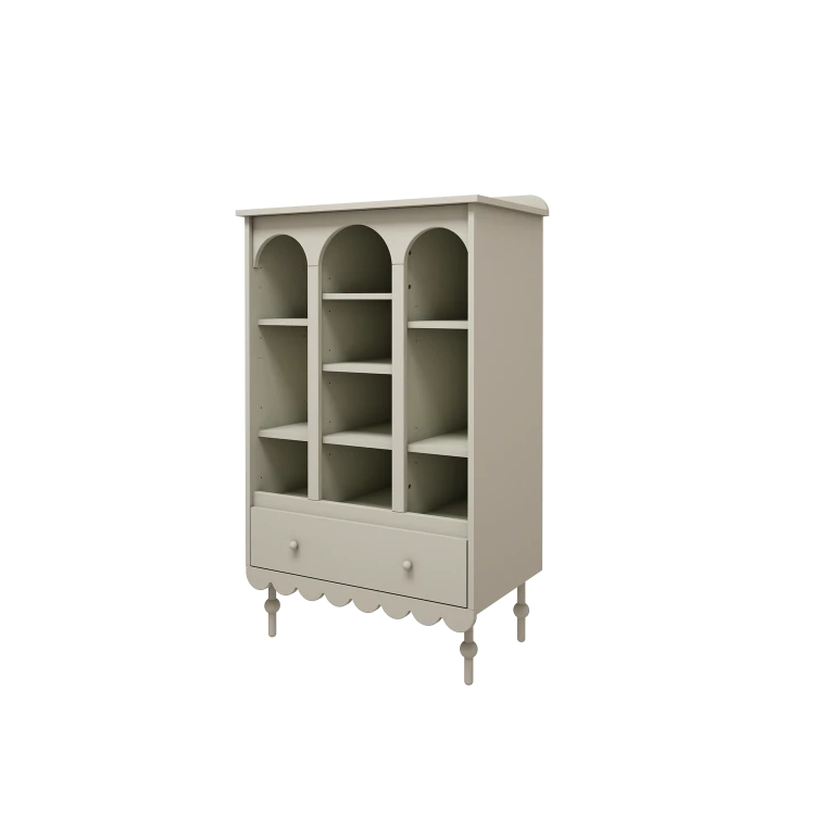 WOOD LUCK DESIGN - BABUSHKA Regał Oliwka
