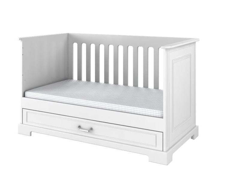 Łóżeczko 140x70 z funkcją sofy Ines