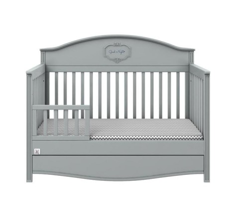 Łóżeczko 140x70 z funkcją sofy Good Night GREY