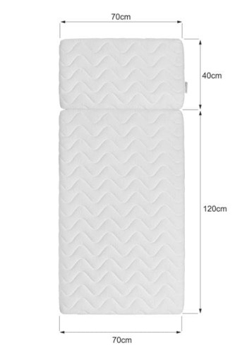 BELLAMY - UP Materac 70x120 + 40x70
