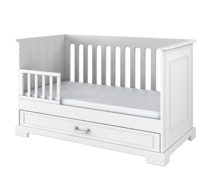 Łóżeczko 140x70 z funkcją sofy Ines