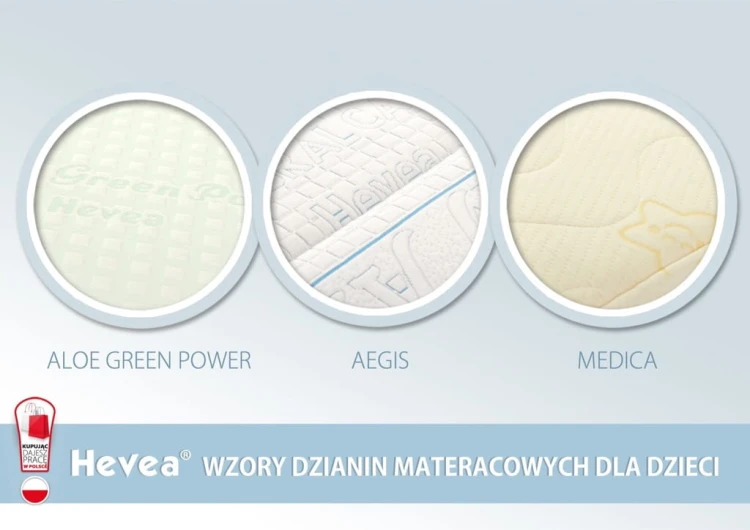 MATERAC Z LATEKSEM HEVEA BABY COMFORT