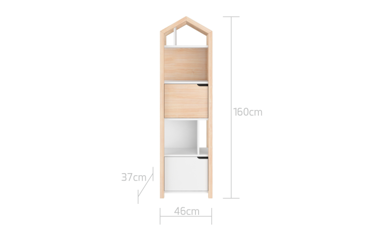 BELLAMY - TATAM Regał JOEY